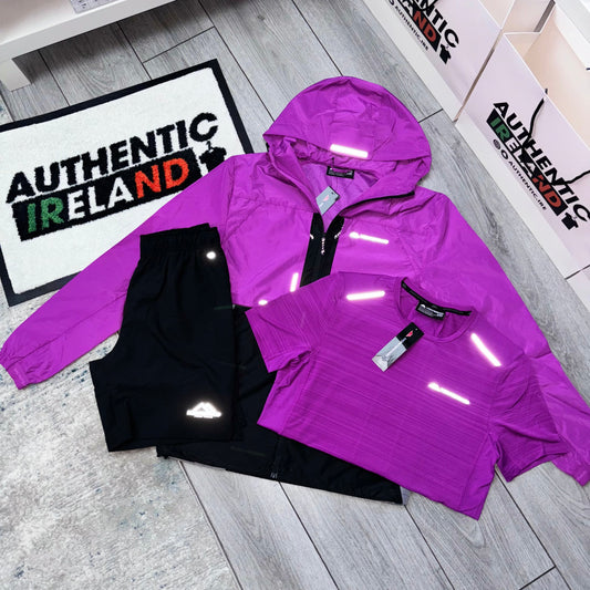 MONTERRAIN WINDRUNNER 3-PIECE - GRAPE/BLACK