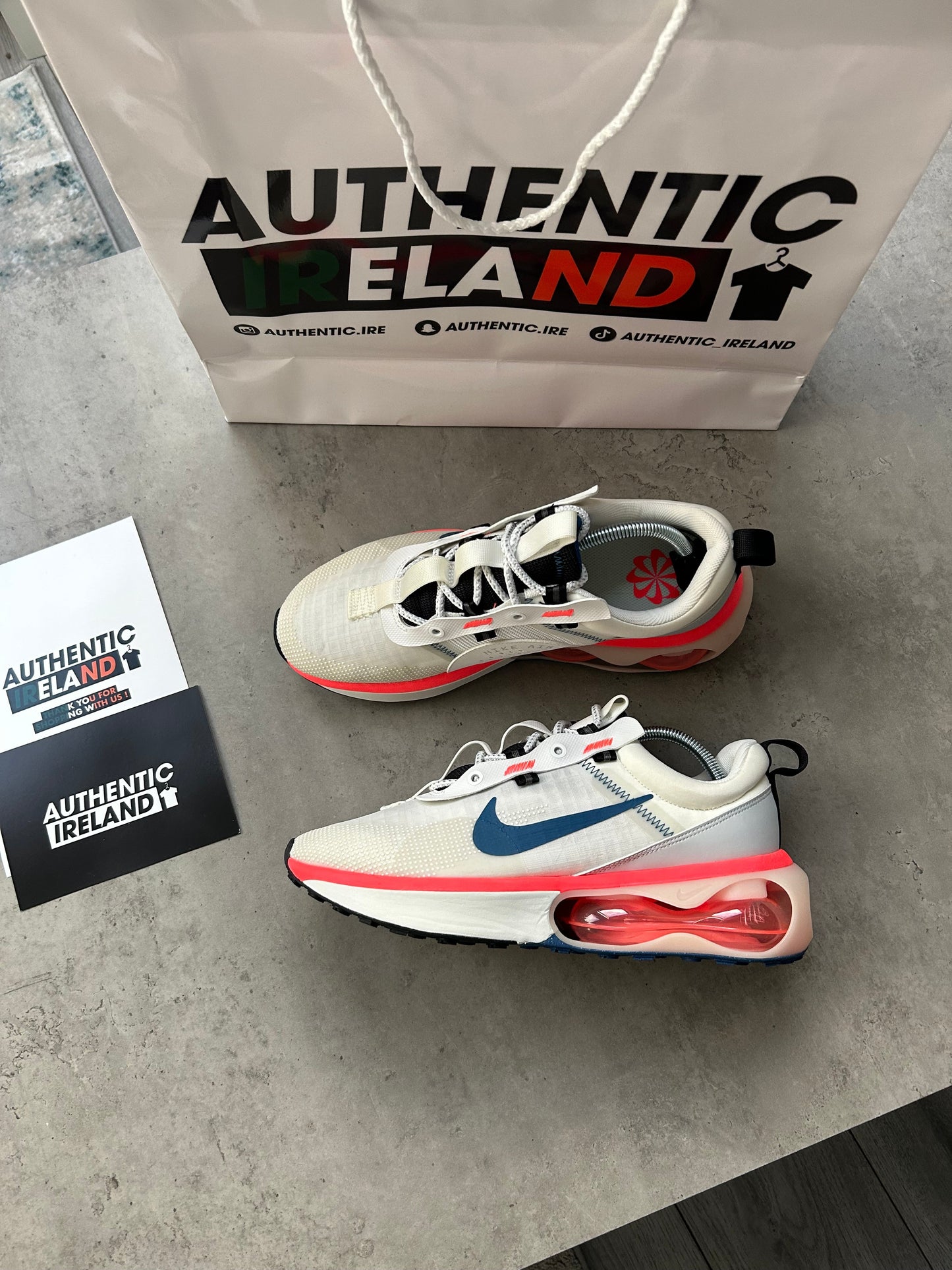 NIKE AIR MAX 2021 - SOLAR RED/SUMMIT WHITE