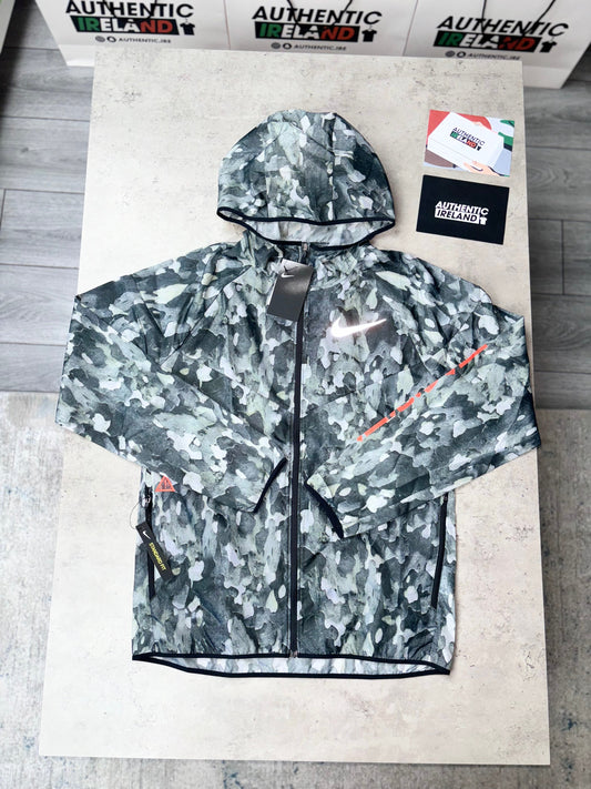 NIKE REPEL CAMO WINDRUNNER - DARK GREY