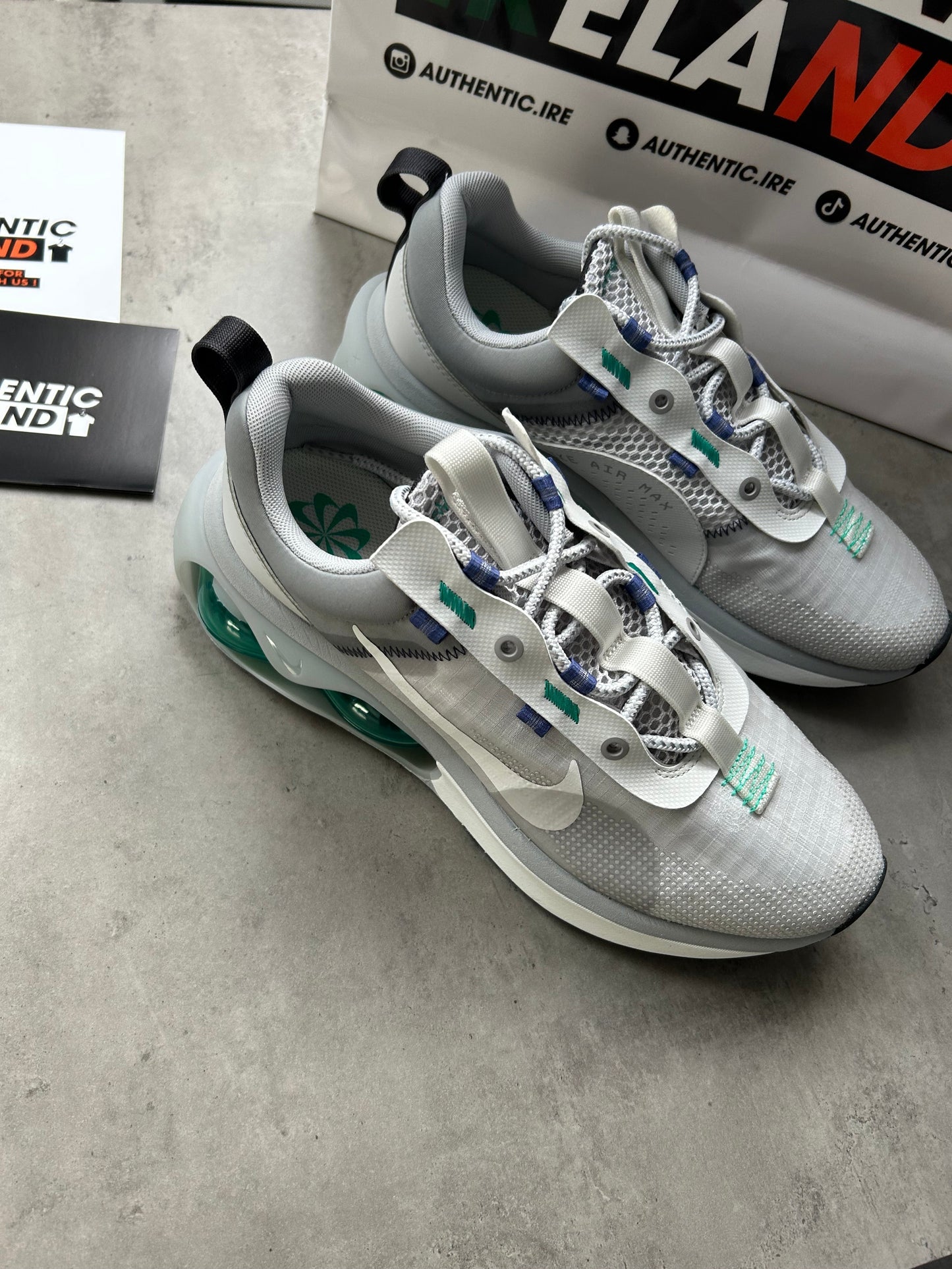 NIKE AIR MAX 2021 - PHOTON DUST/CLEAR EMERALD