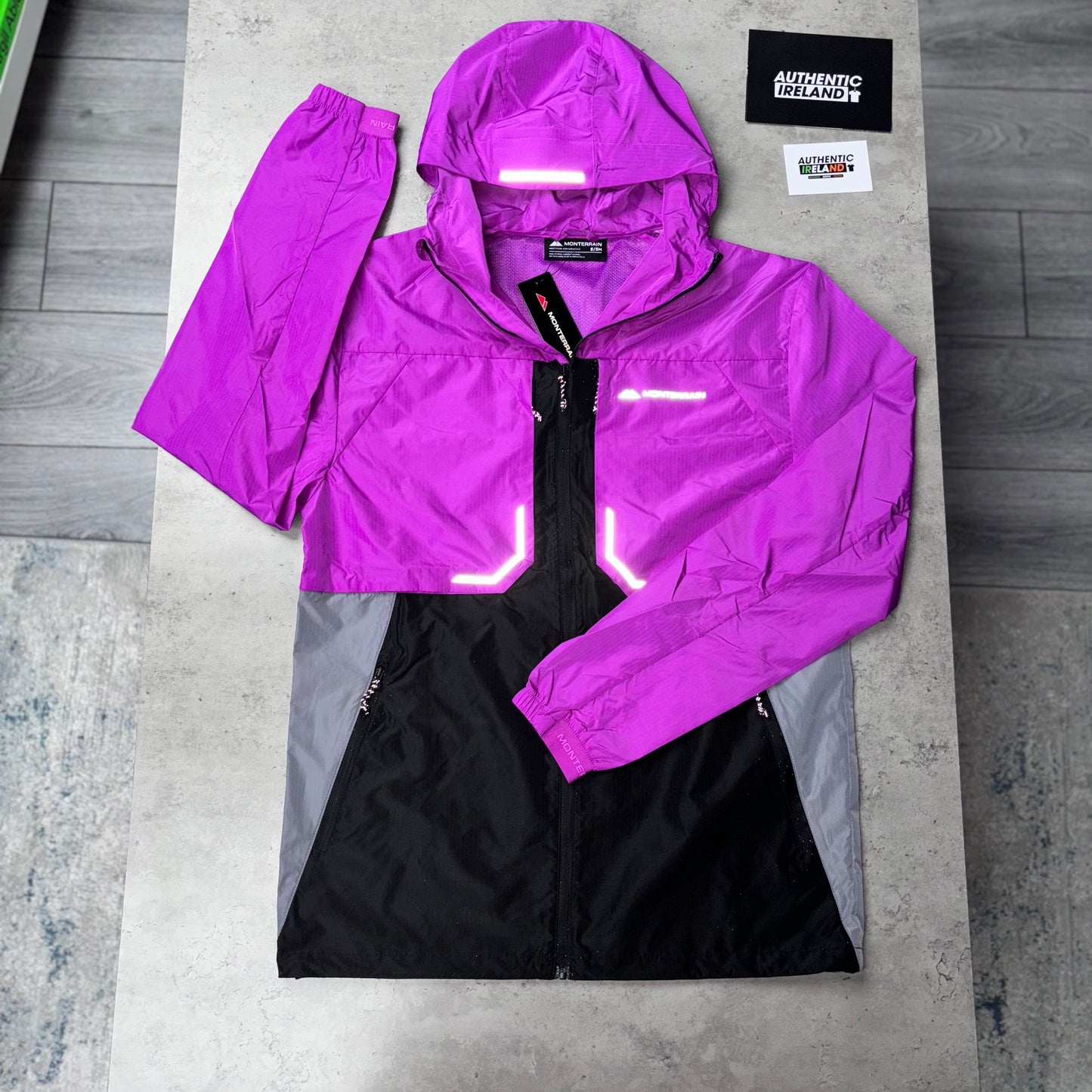MONTERRAIN WINDRUNNER 3-PIECE - GRAPE/BLACK